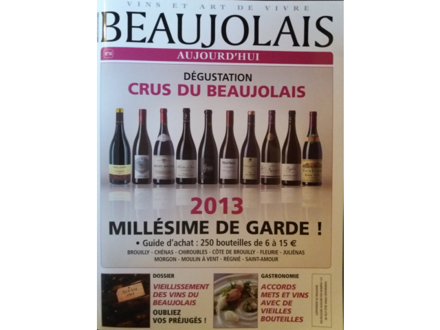 Un très bel article dans Beaujolais Aujourd'hui...
